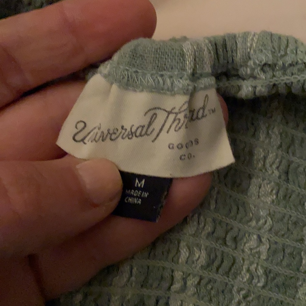 Universal thread dress striped summer m green - Picture 4 of 9
